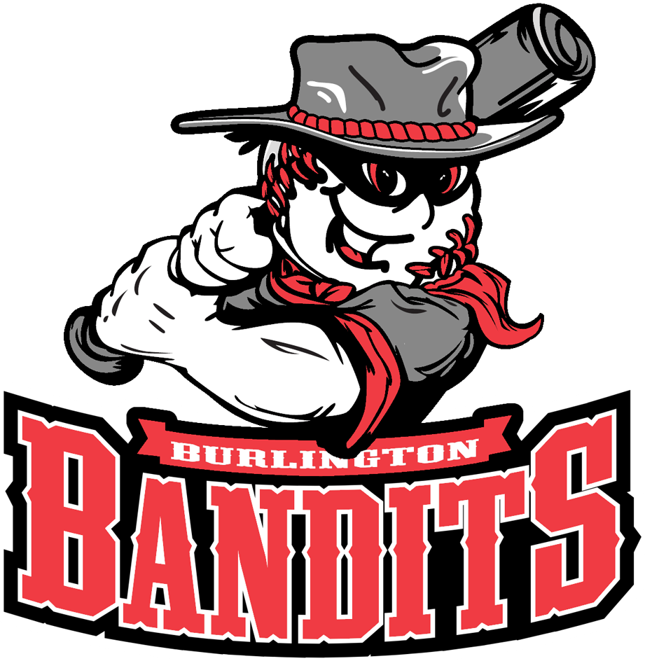 Burlington Bandits 2014-Pres Primary Logo iron on heat transfer